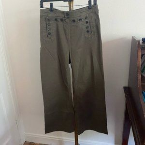 A.L.C High Waist Olive Pants